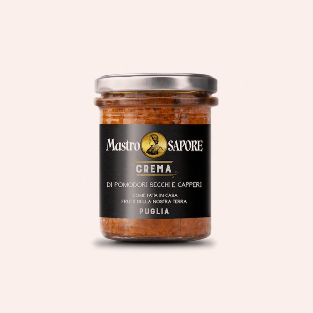 crema pomodori secchi capperi